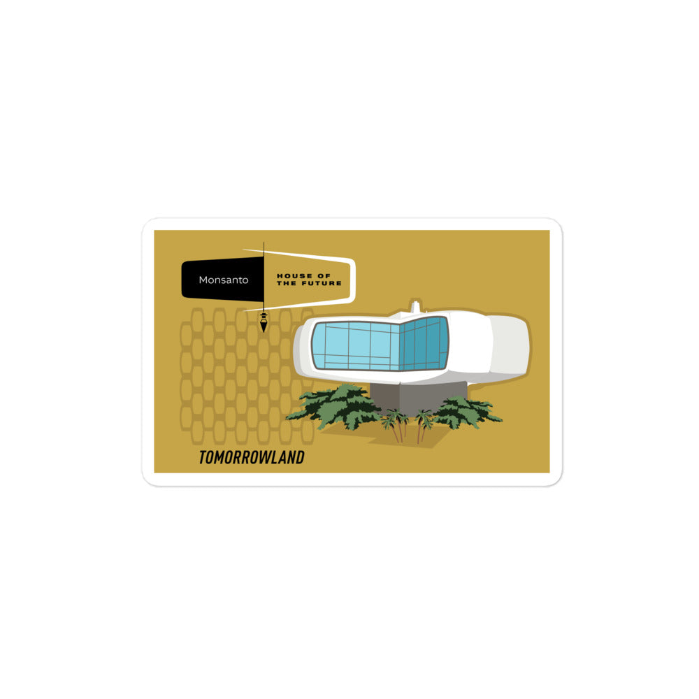 HOUSE OF THE FUTURE isolated Stickers