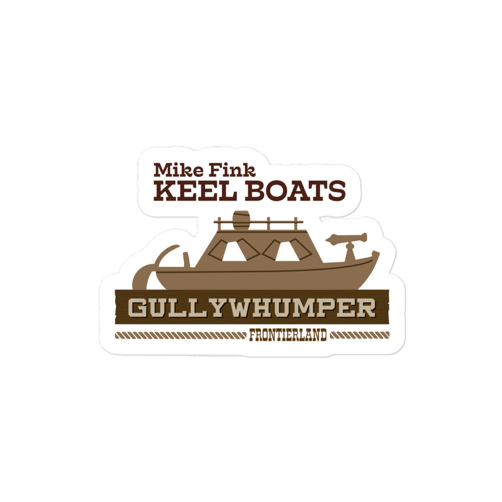MIKE FINK KEEL BOATS gullywhumper Stickers