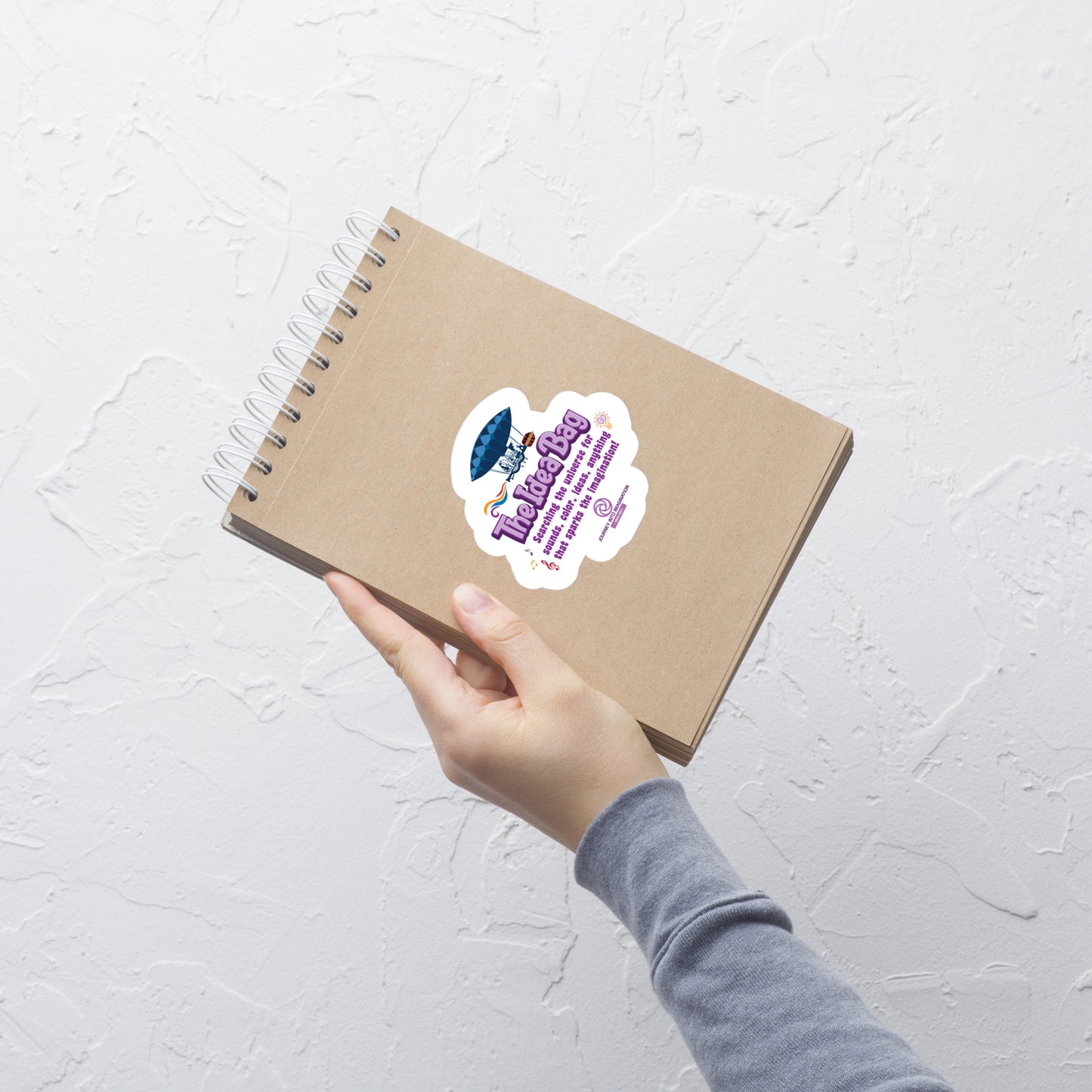 JOURNEY INTO IMAGINATION idea bag Stickers