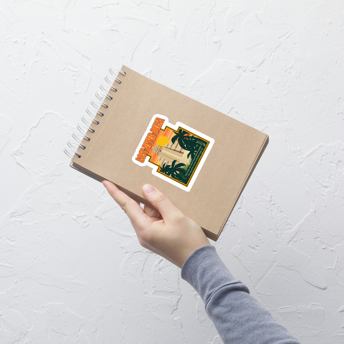 TDS LOST RIVER DELTA port title Stickers