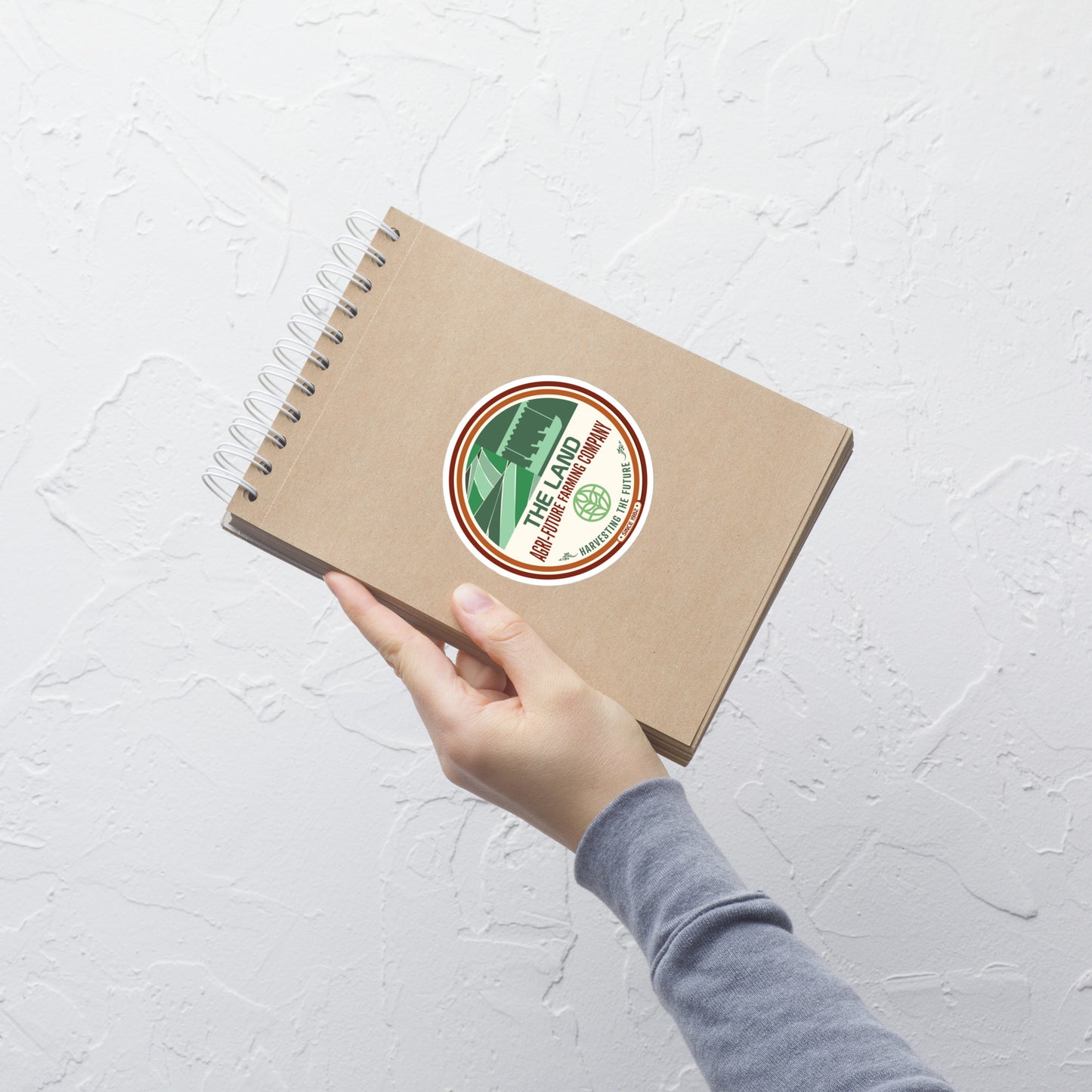 THE LAND agri-future Stickers