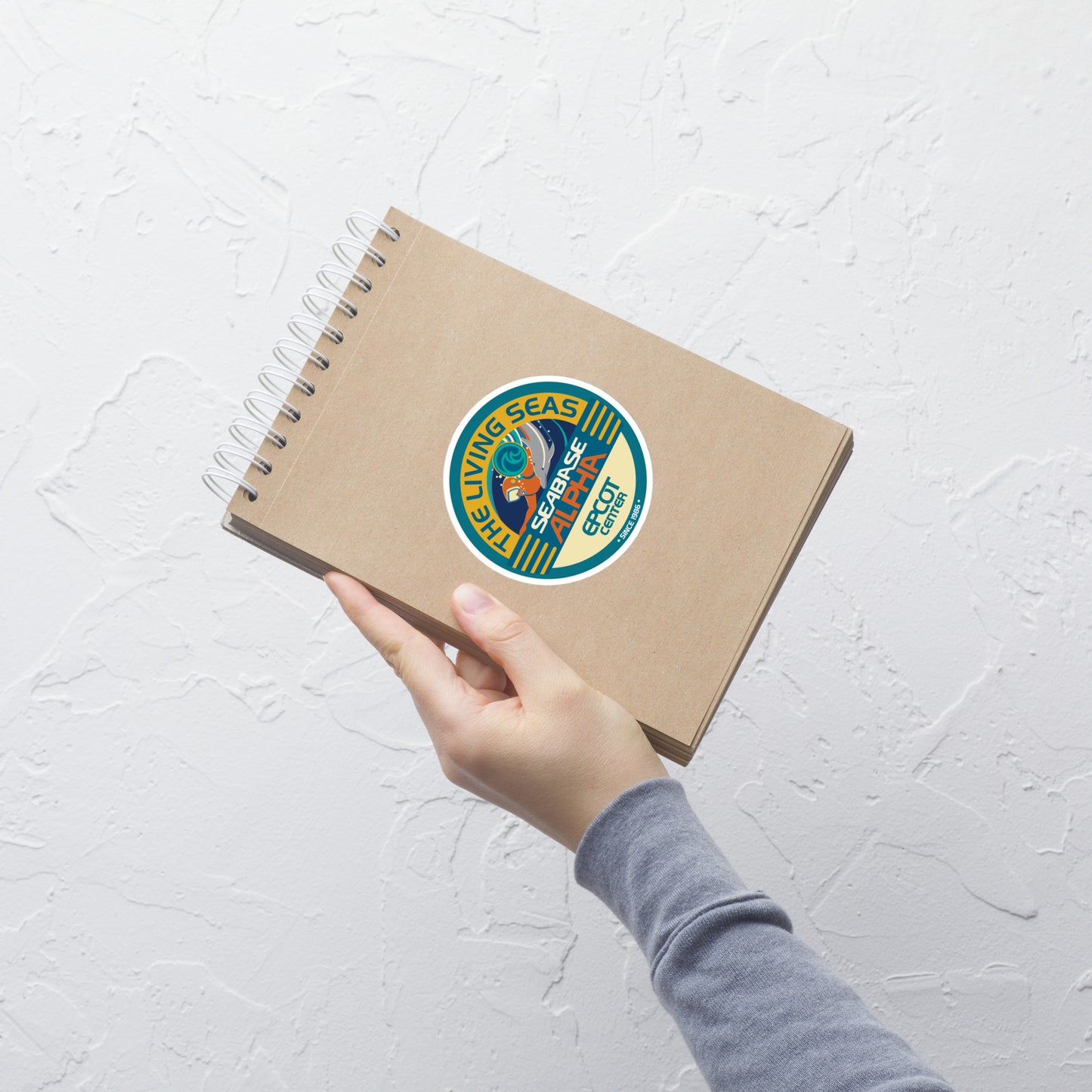 THE LIVING SEAS seabase alpha Stickers