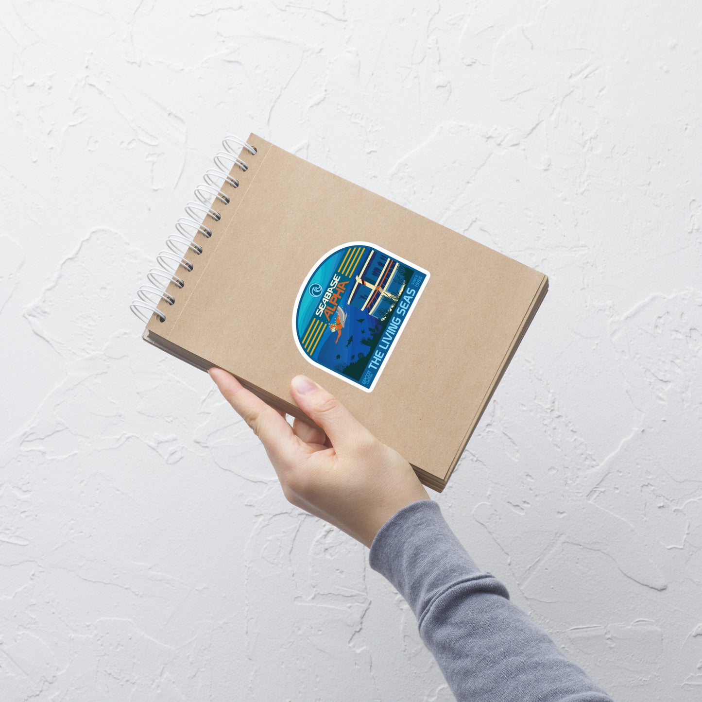 THE LIVING SEAS explore Stickers