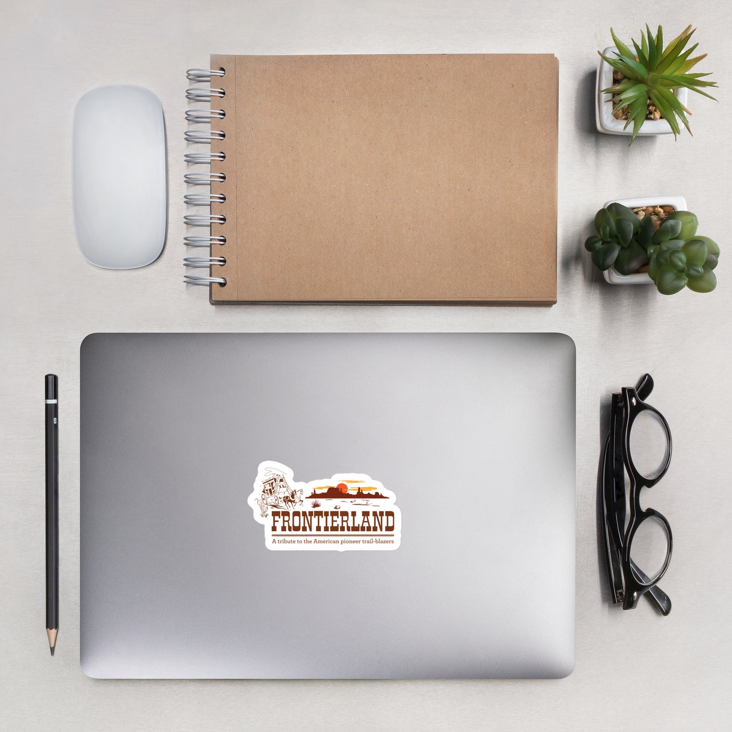FRONTIERLAND stagecoach Stickers