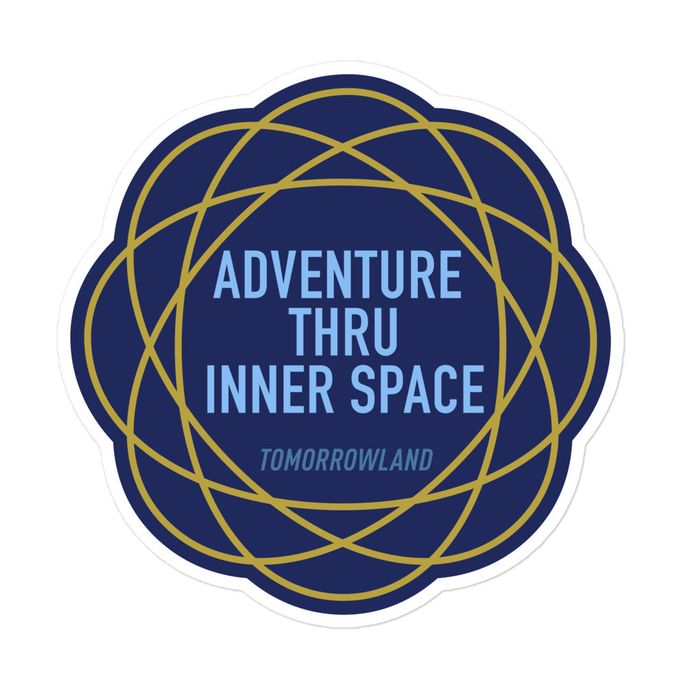ADVENTURE THRU INNER SPACE nucleus Stickers