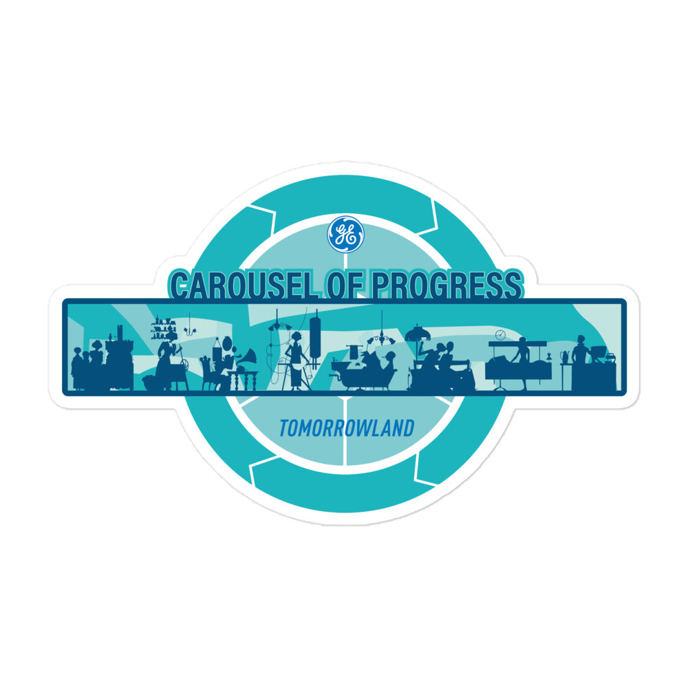 CAROUSEL OF PROGRESS scene Stickers
