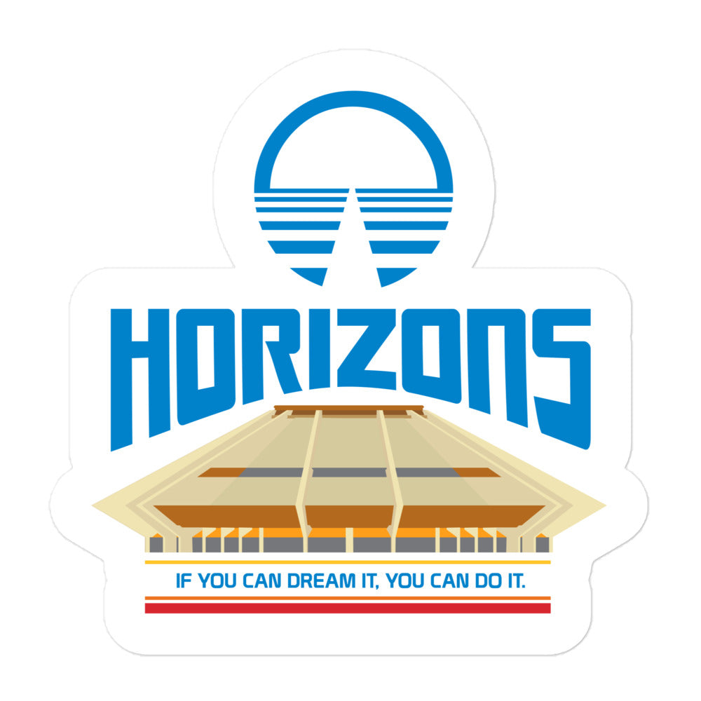 HORIZONS title Stickers