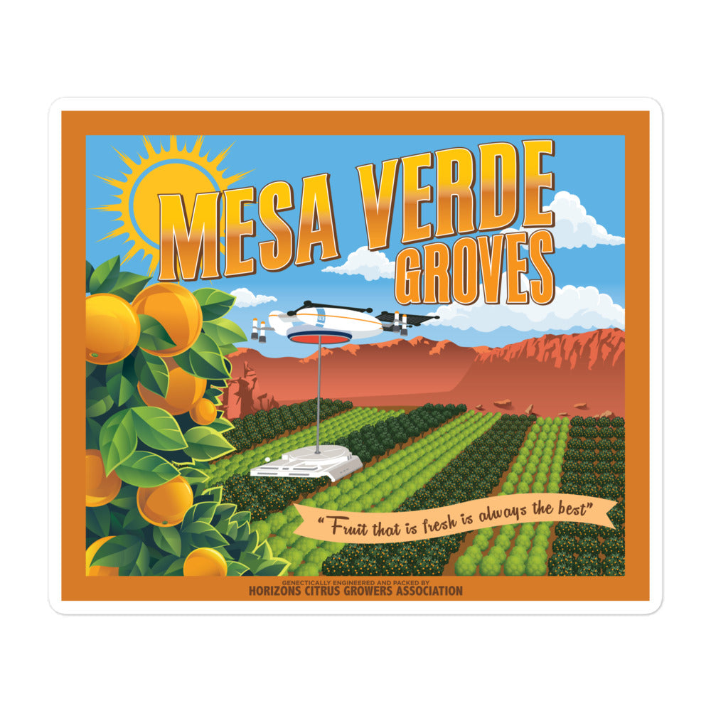 HORIZONS mesa verde groves Stickers