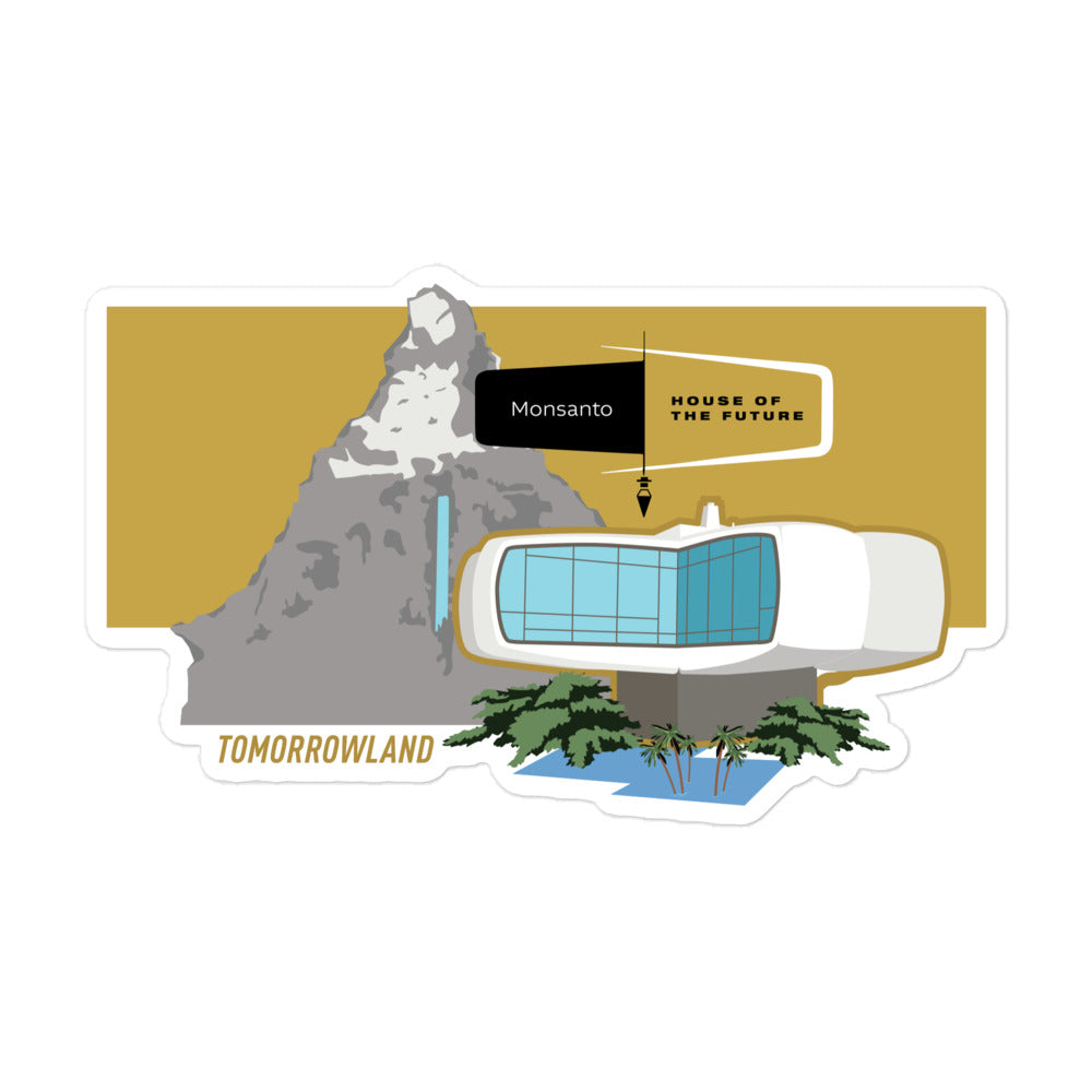 HOUSE OF THE FUTURE scene Stickers