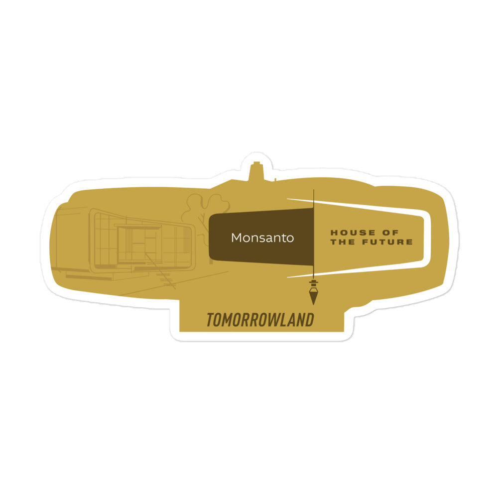 HOUSE OF THE FUTURE house stickers