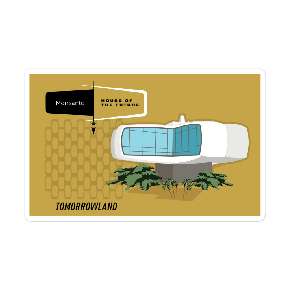 HOUSE OF THE FUTURE isolated Stickers