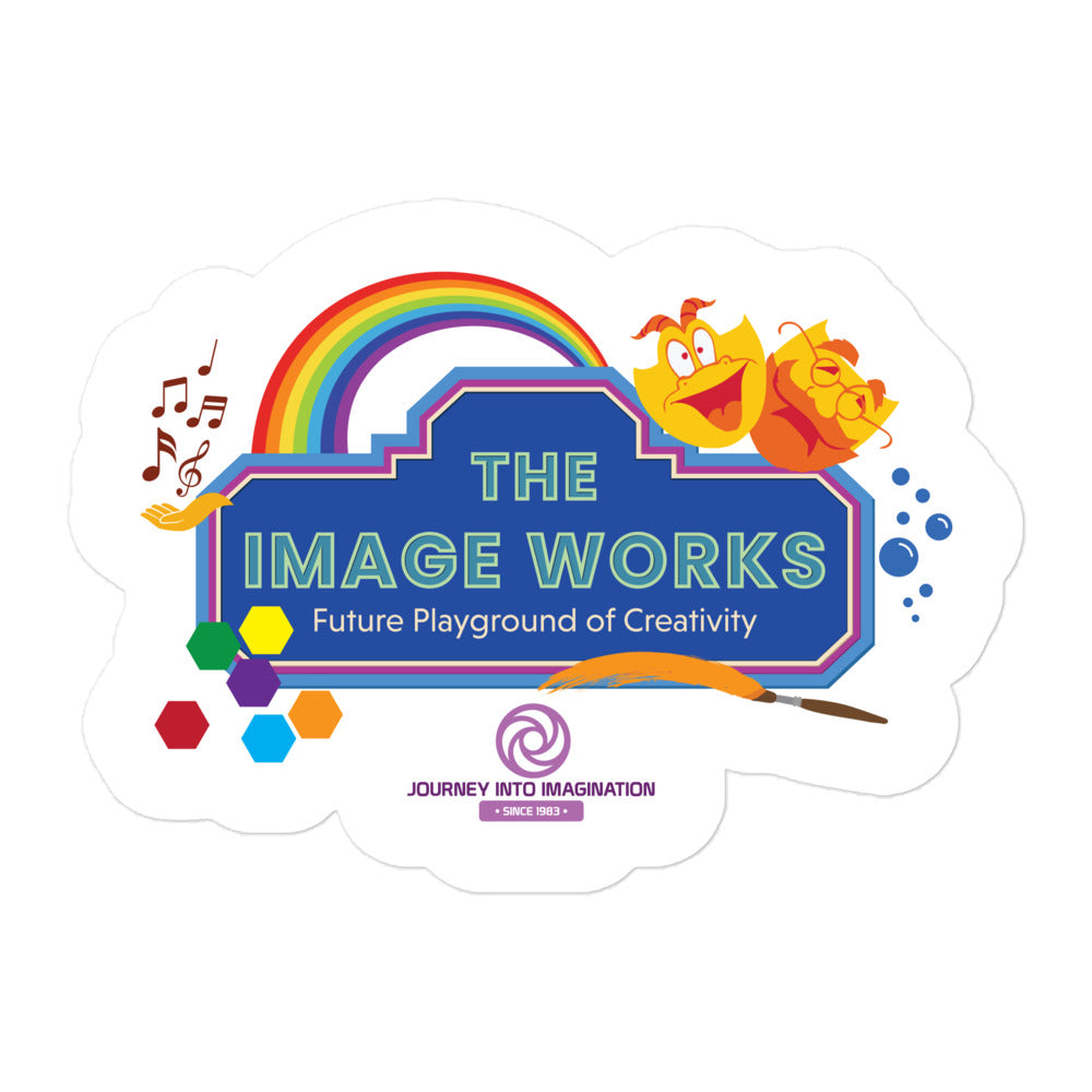 JOURNEY INTO IMAGINATION image works Stickers