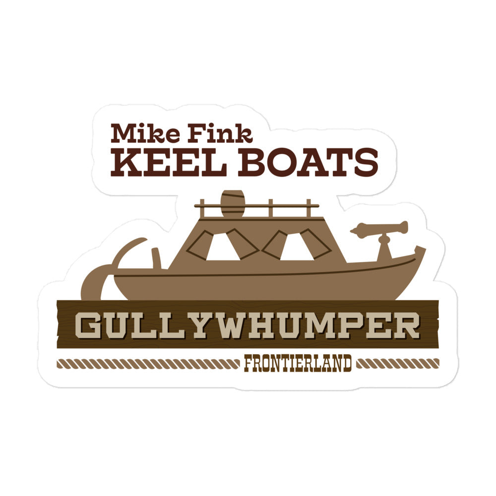 MIKE FINK KEEL BOATS gullywhumper Stickers