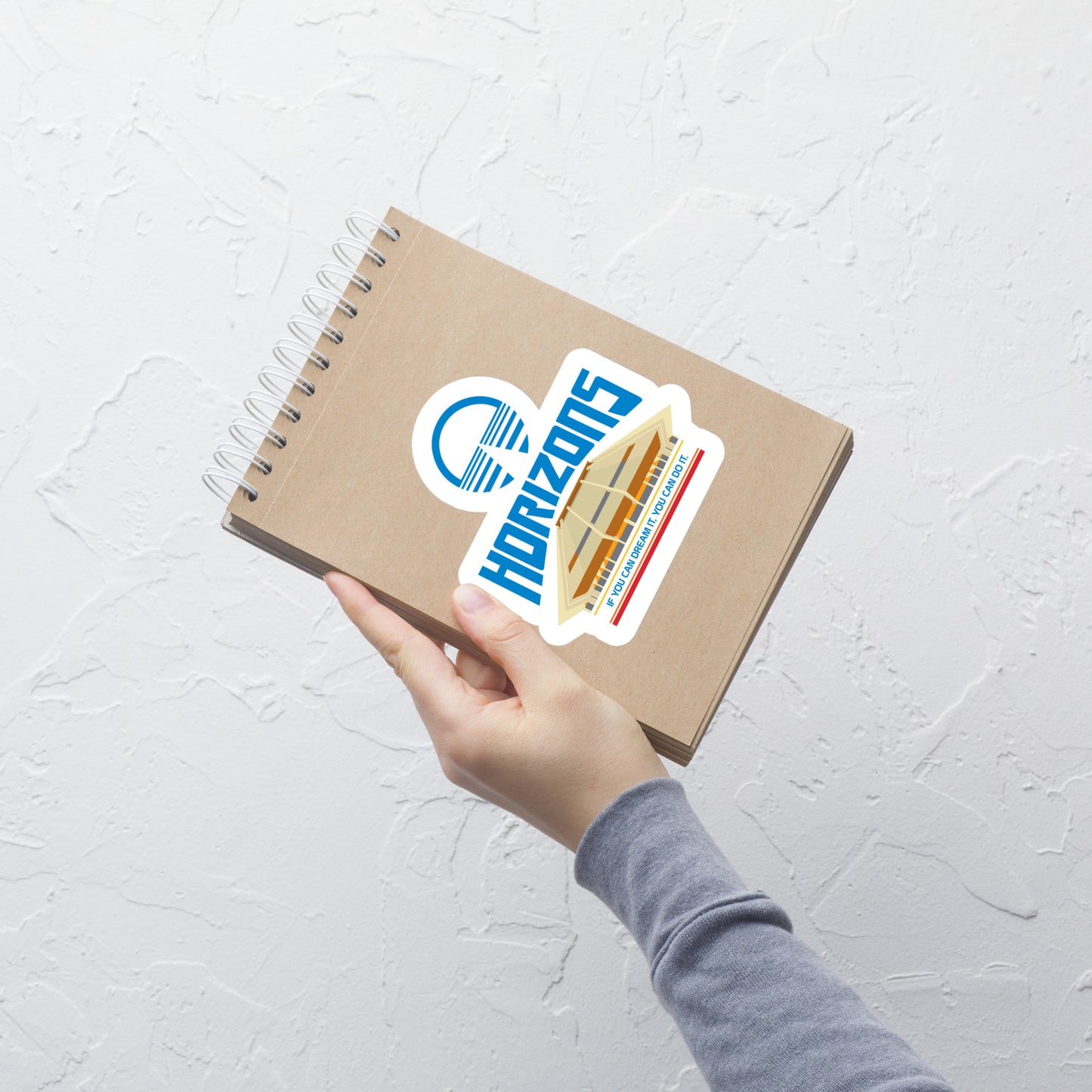 HORIZONS title Stickers