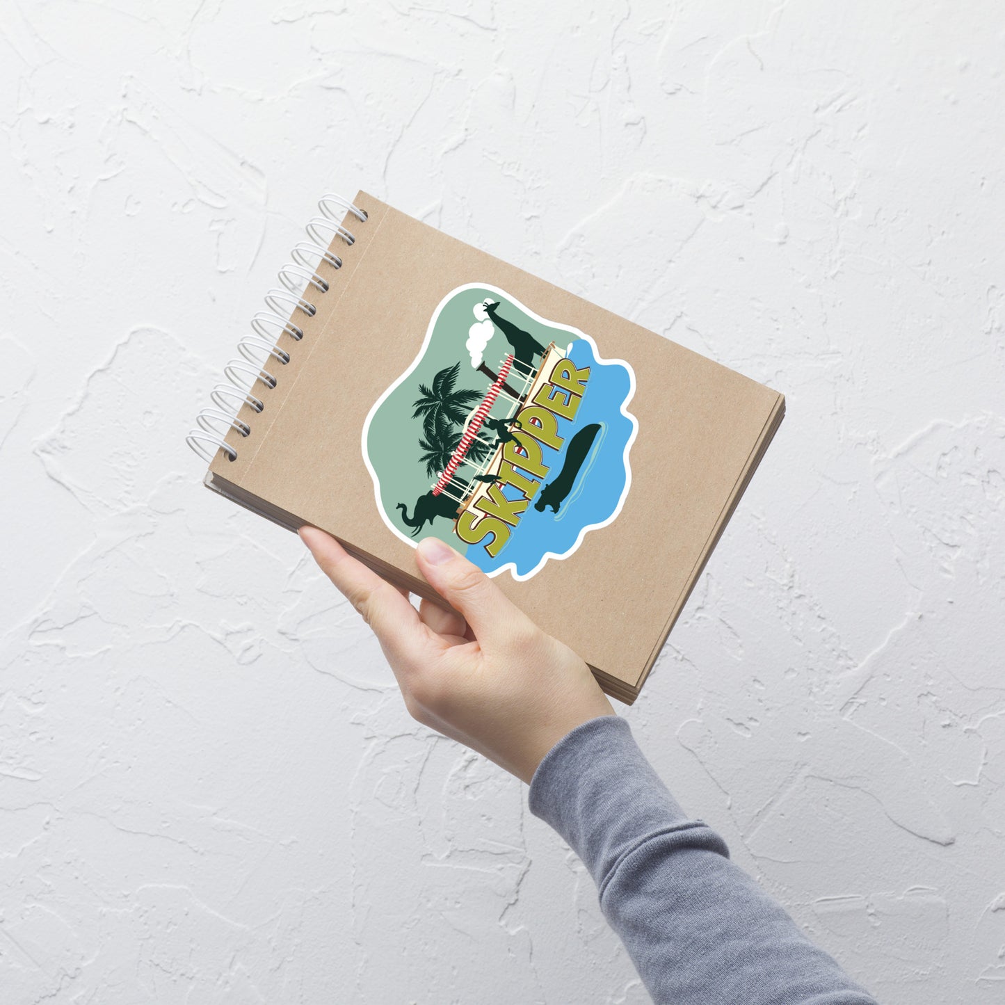 MK ADVENTURELAND skipper Stickers