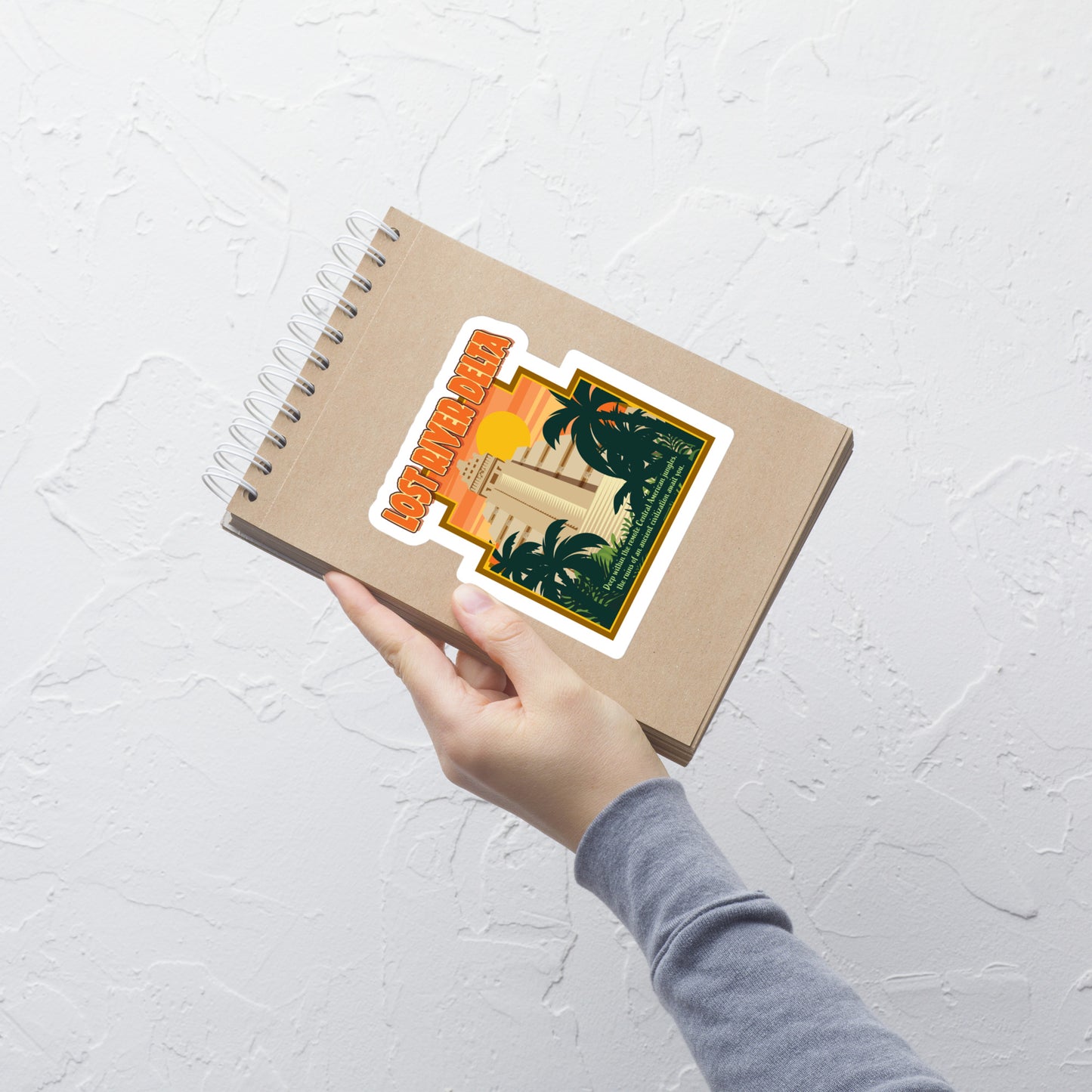 TDS LOST RIVER DELTA port title Stickers