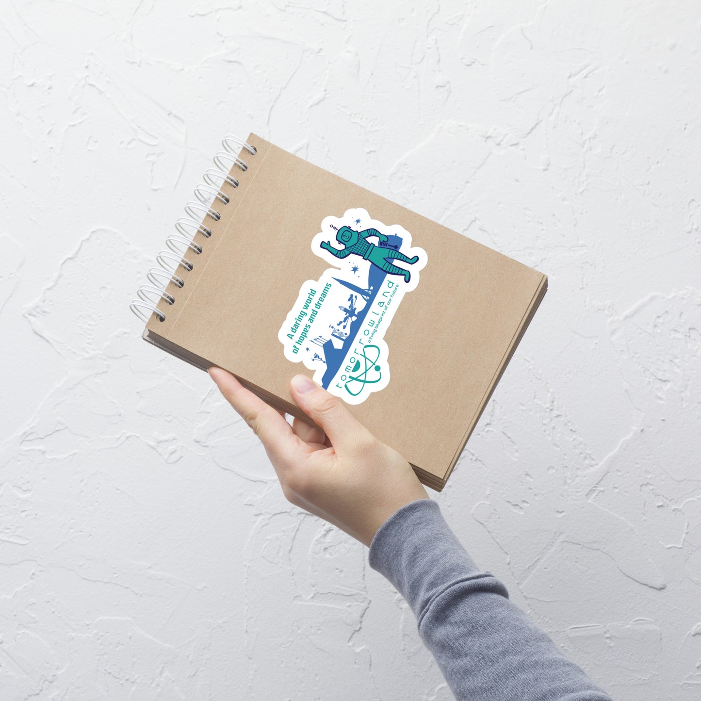 TOMORROWLAND astronaut Stickers