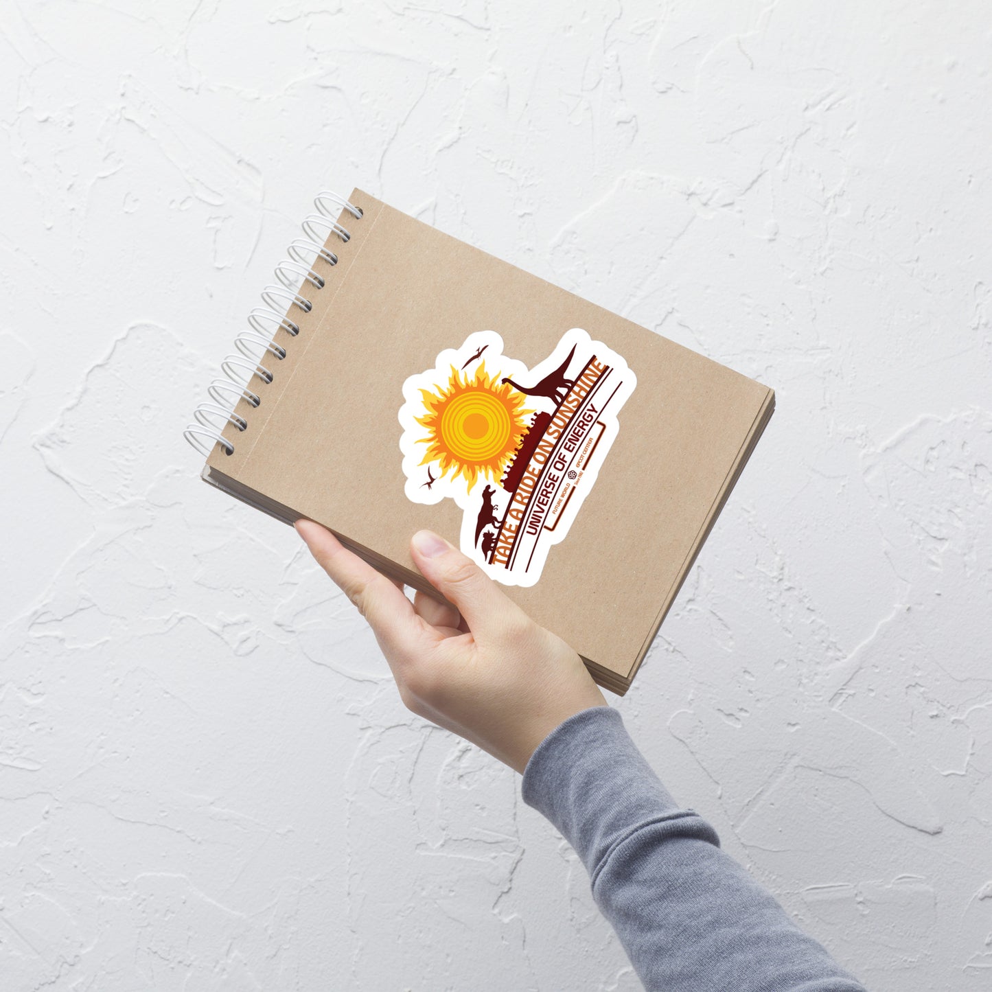UNIVERSE OF ENERGY sun Stickers