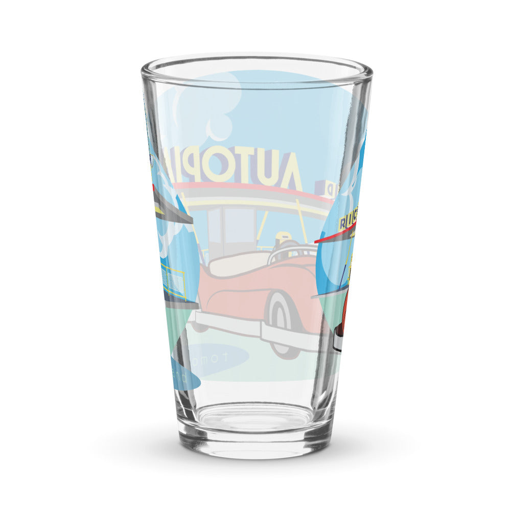 AUTOPIA - RICHFIELD boarding Pint Glass
