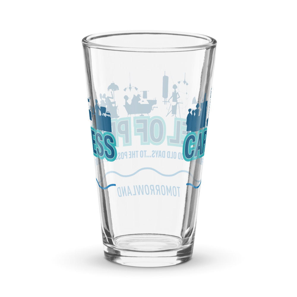CAROUSEL OF PROGRESS silhouettes Pint Glass