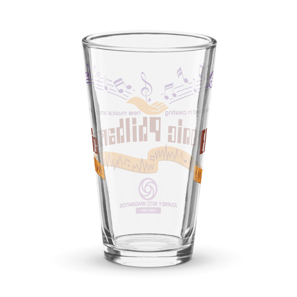 JOURNEY INTO IMAGINATION electronic philharmonic Pint Glass