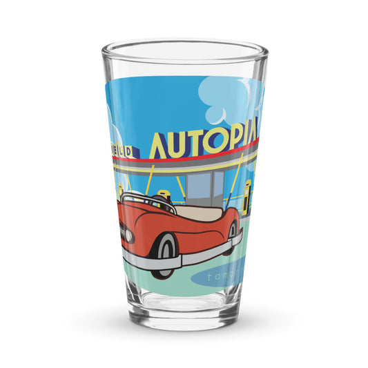 AUTOPIA - RICHFIELD boarding Pint Glass
