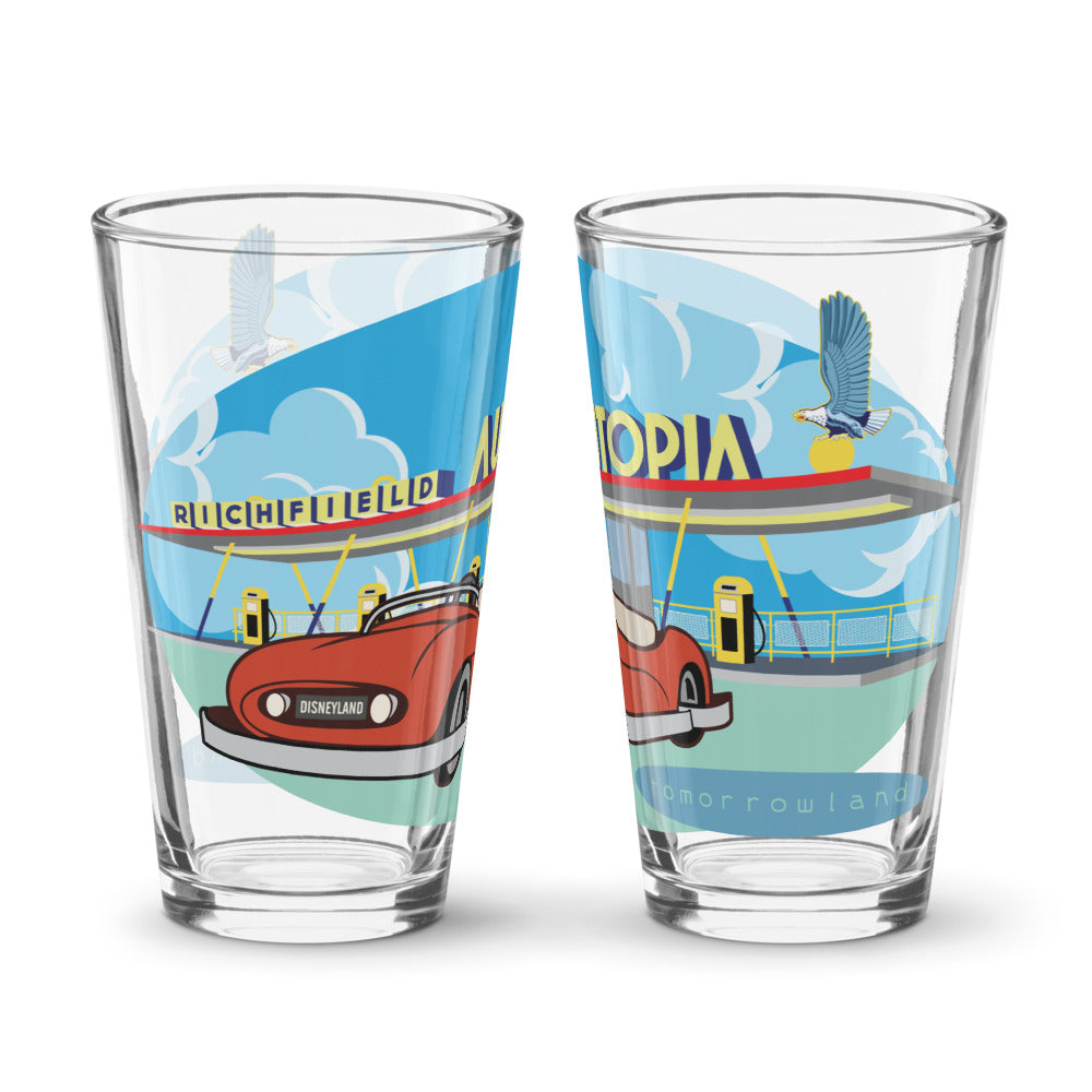 AUTOPIA - RICHFIELD boarding Pint Glass