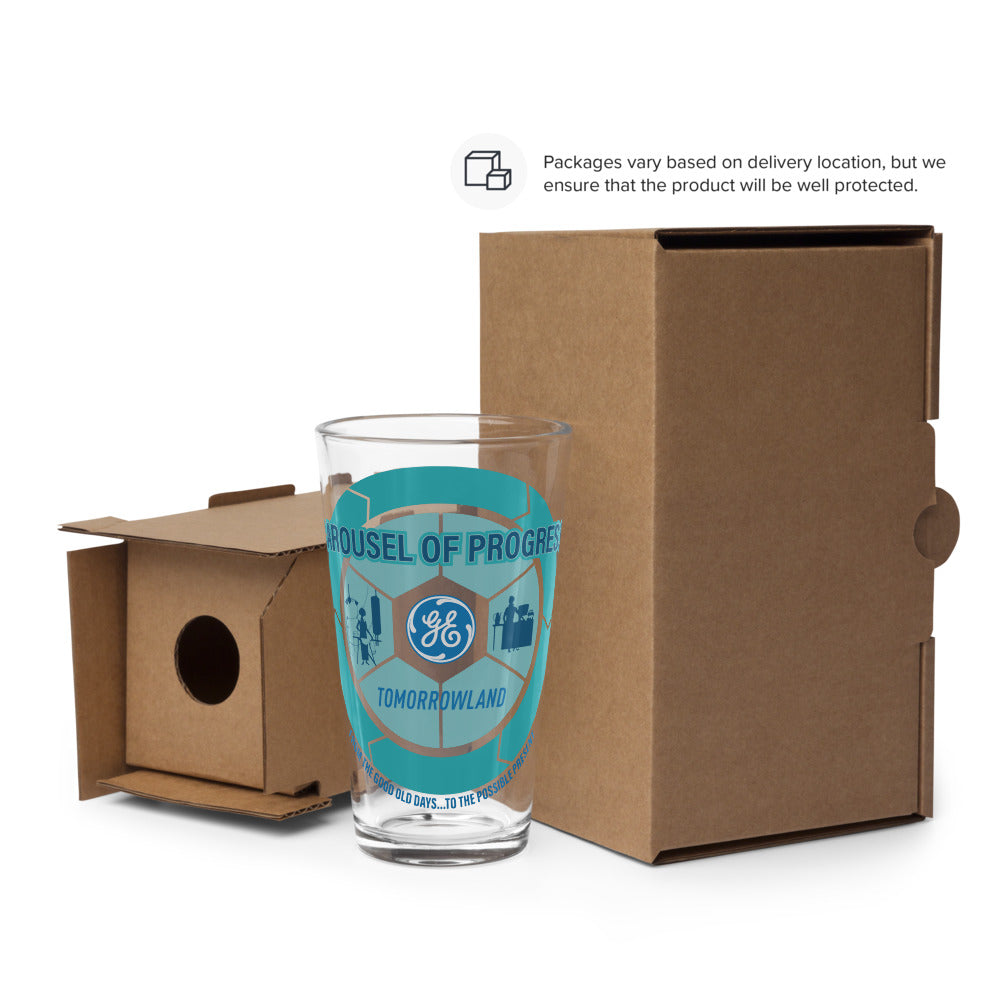 CAROUSEL OF PROGRESS icon Pint Glass