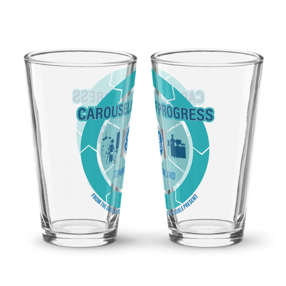 CAROUSEL OF PROGRESS icon Pint Glass