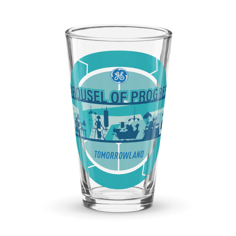 CAROUSEL OF PROGRESS scene Pint Glass