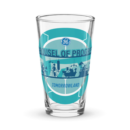 CAROUSEL OF PROGRESS scene Pint Glass