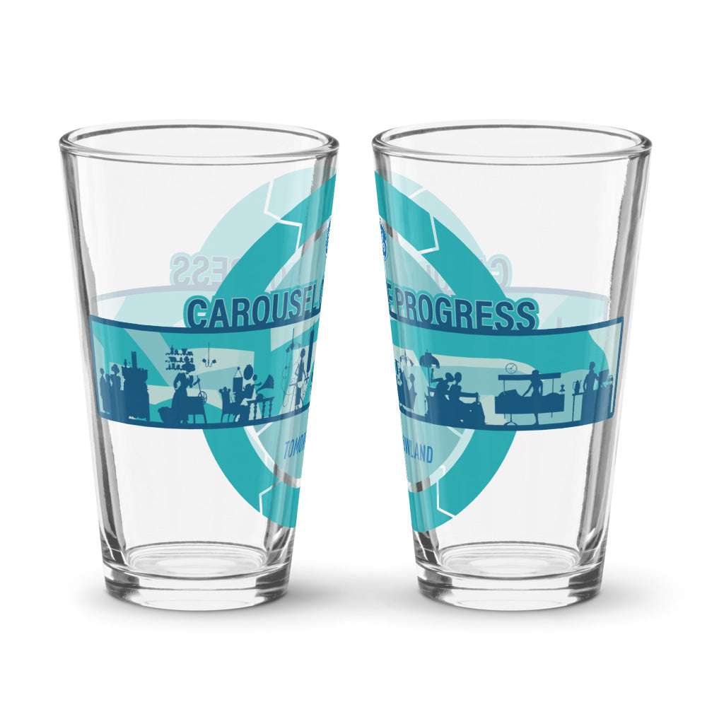 CAROUSEL OF PROGRESS scene Pint Glass
