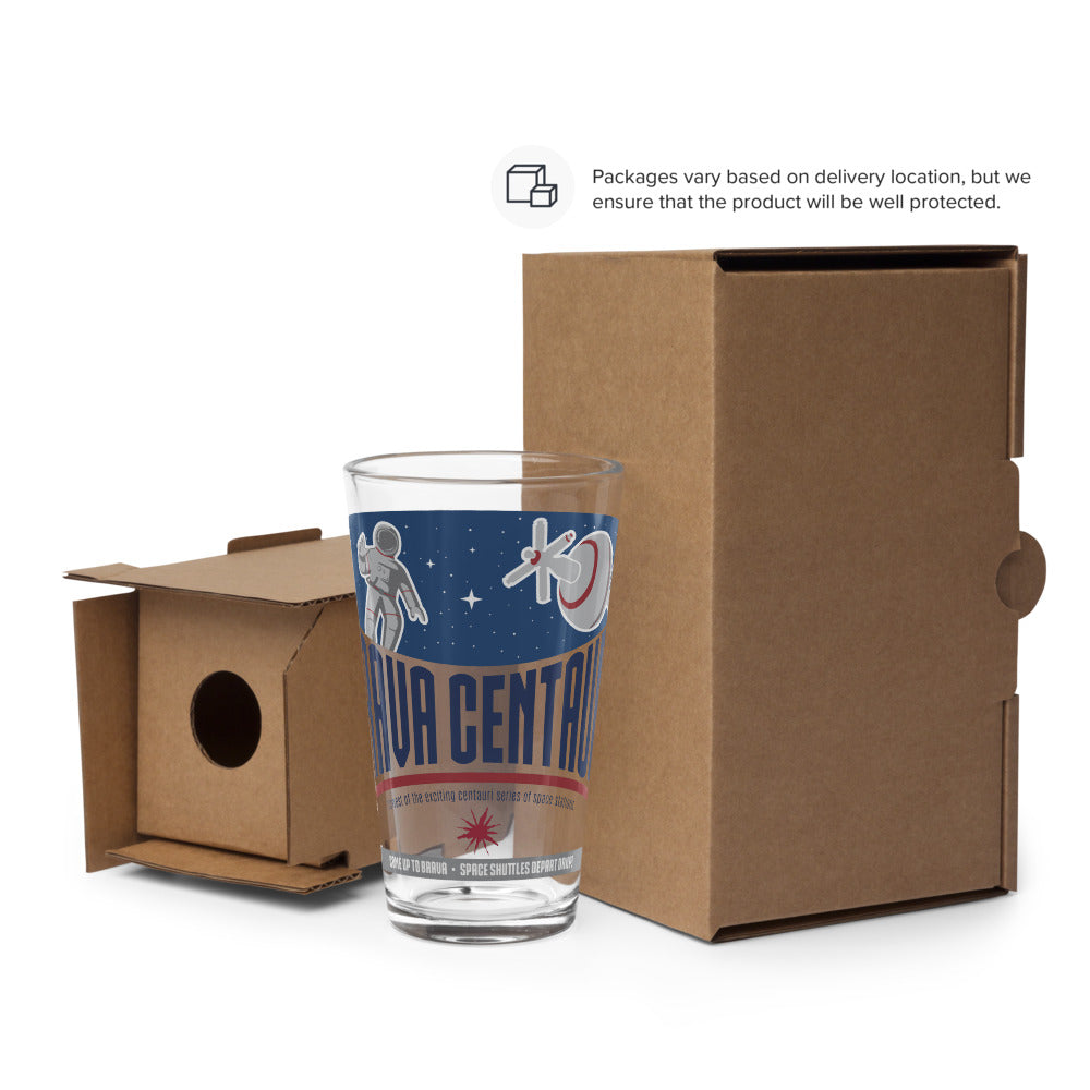 HORIZONS brava centauri Pint Glass