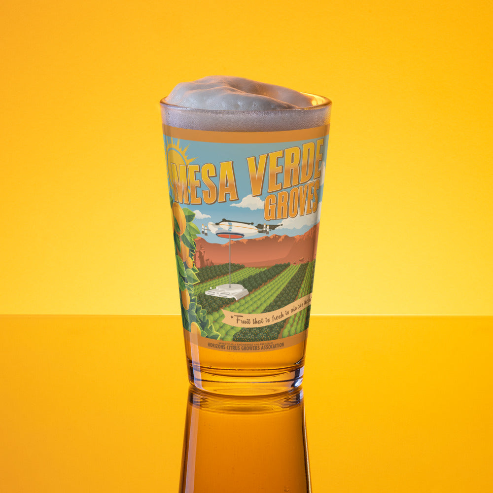 HORIZONS mesa verde groves Pint Glass
