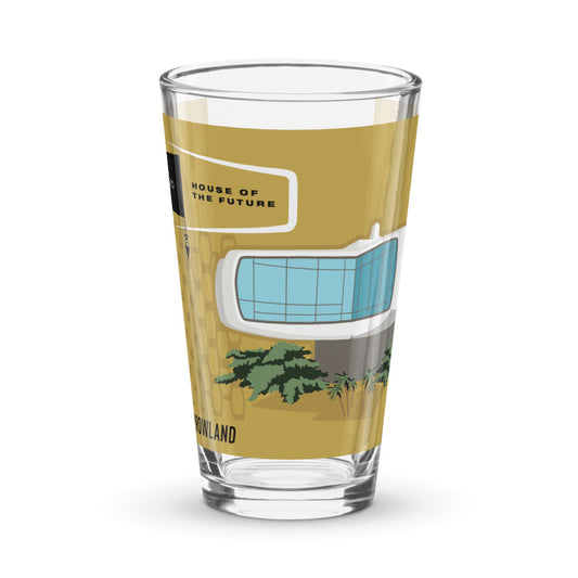 HOUSE OF THE FUTURE isolated Pint Glass