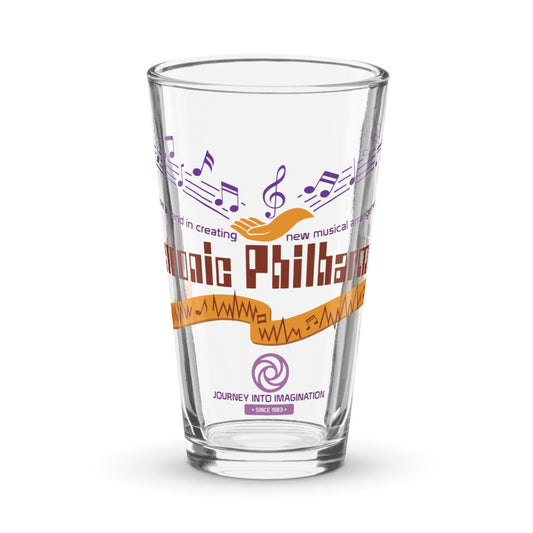 JOURNEY INTO IMAGINATION electronic philharmonic Pint Glass