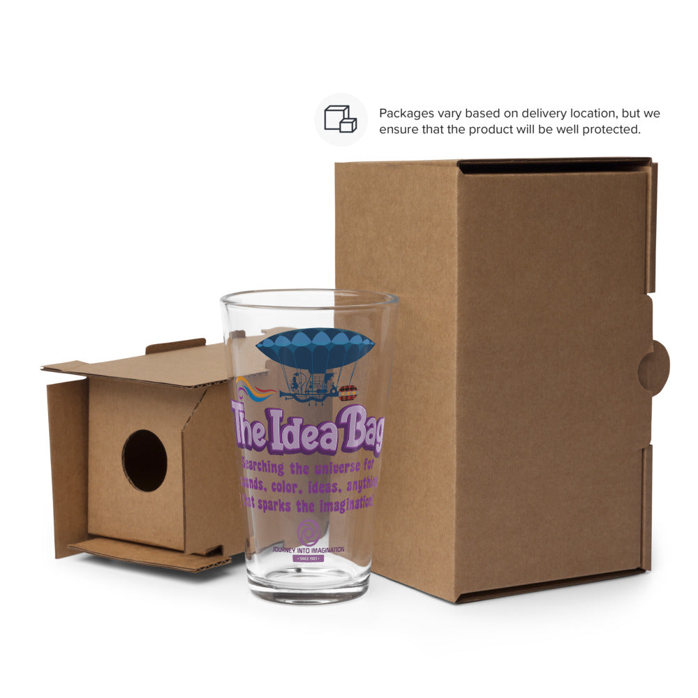 JOURNEY INTO IMAGINATION idea bag Pint Glass