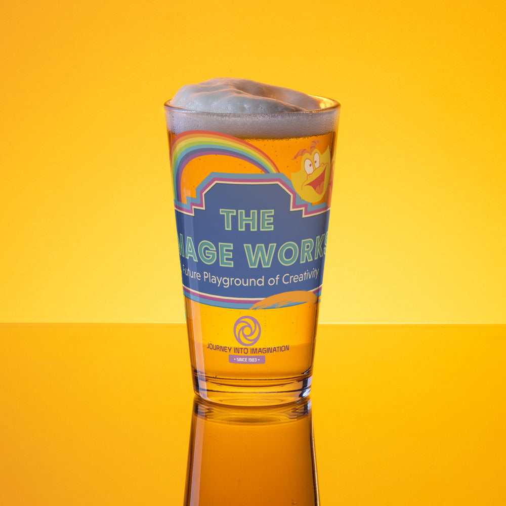 JOURNEY INTO IMAGINATION image works Pint Glass