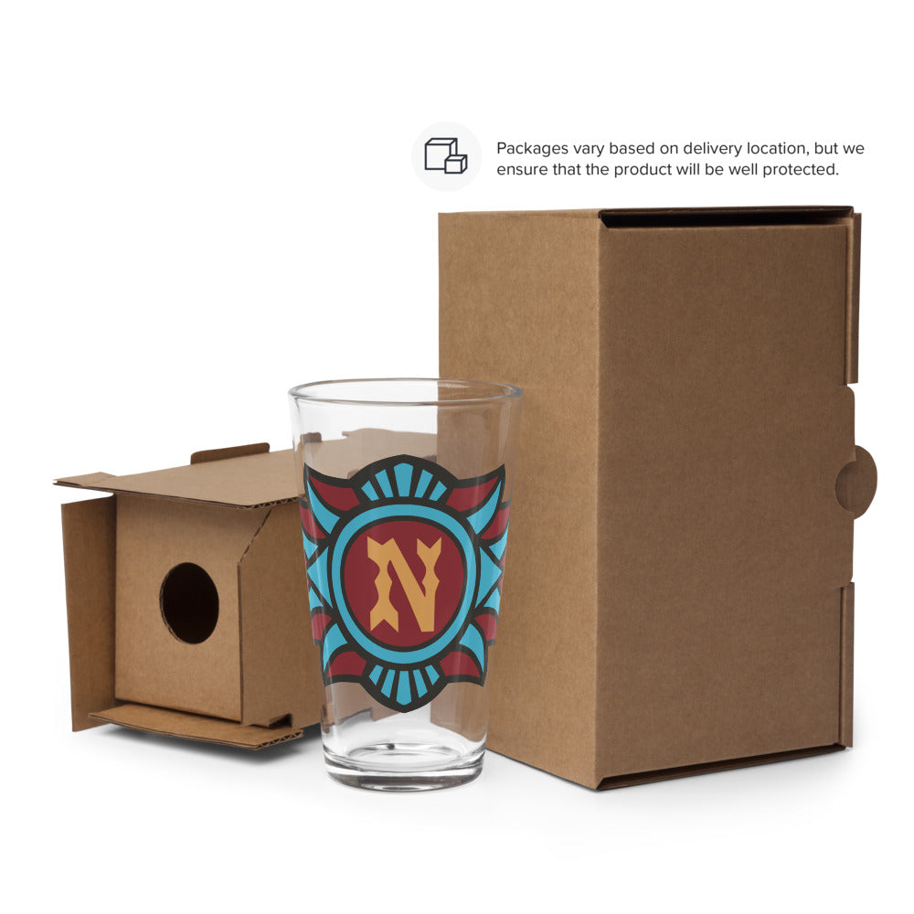 MK FANTASYLAND 20k nautilus insignia Pint Glass