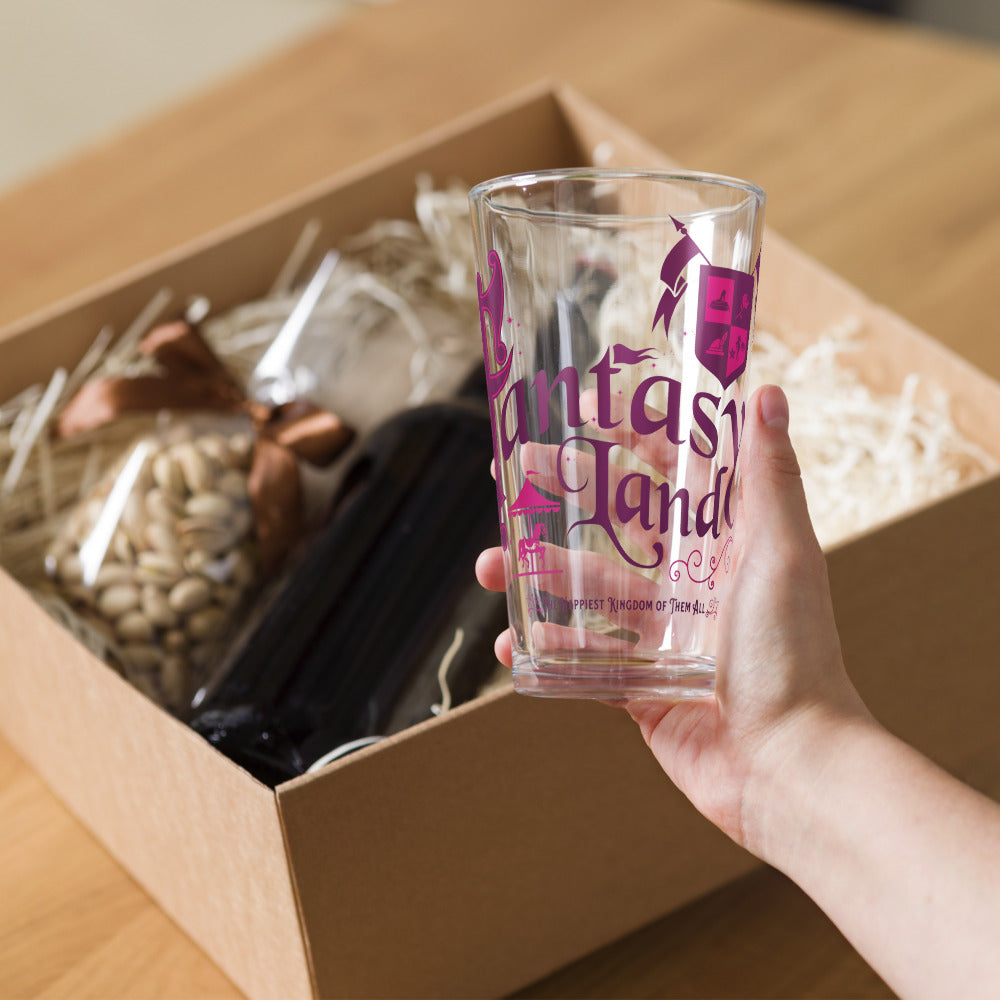 MK FANTASYLAND title Pint Glass