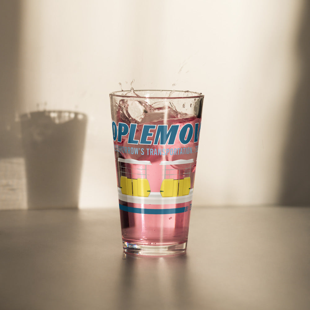 PEOPLEMOVER vehicles Pint Glass