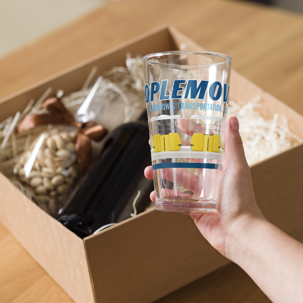 PEOPLEMOVER vehicles Pint Glass