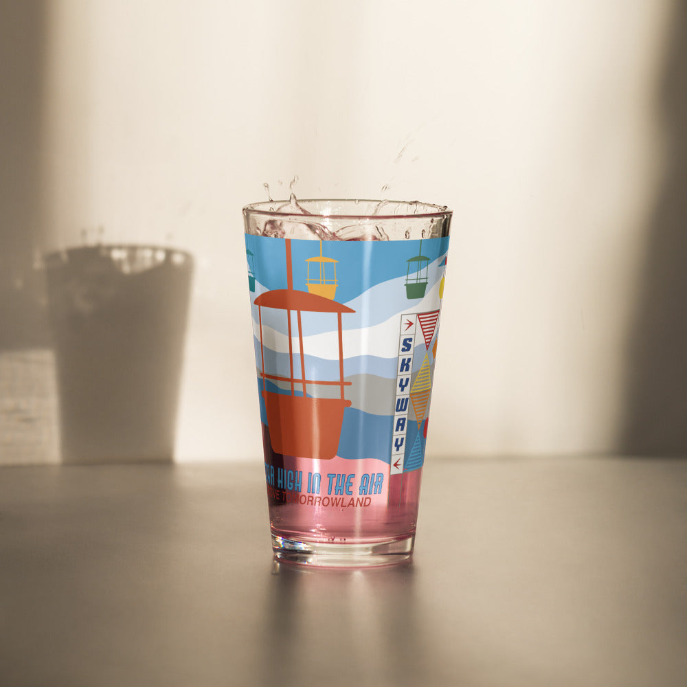SKYWAY 1956 soar high Pint Glass
