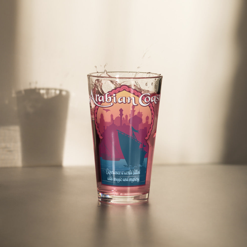 TDS ARABIAN COAST port title Pint Glass