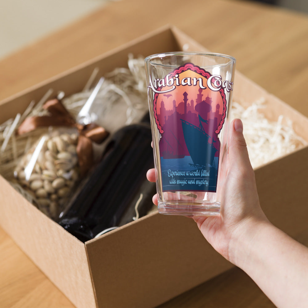 TDS ARABIAN COAST port title Pint Glass