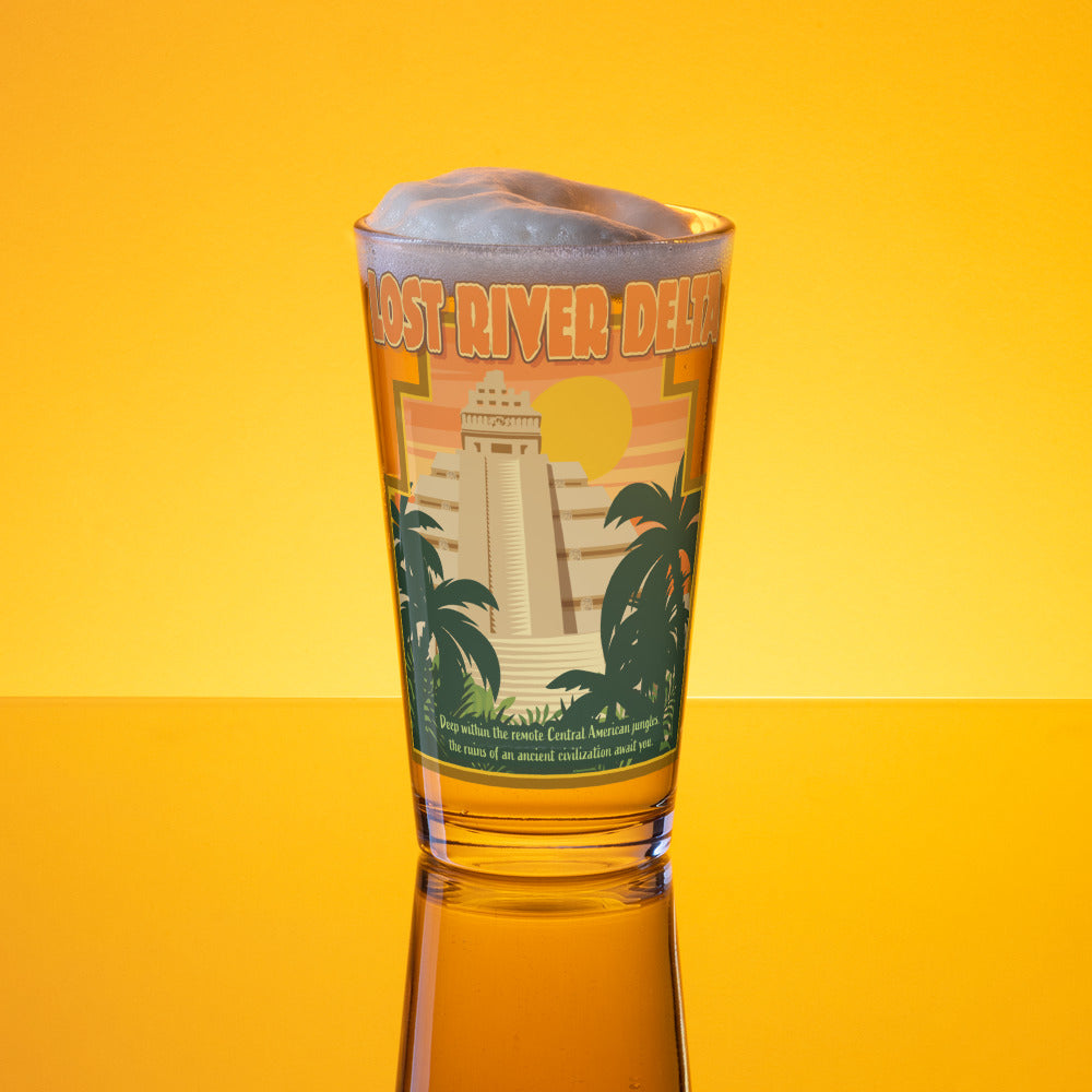 TDS LOST RIVER DELTA port title Pint Glass