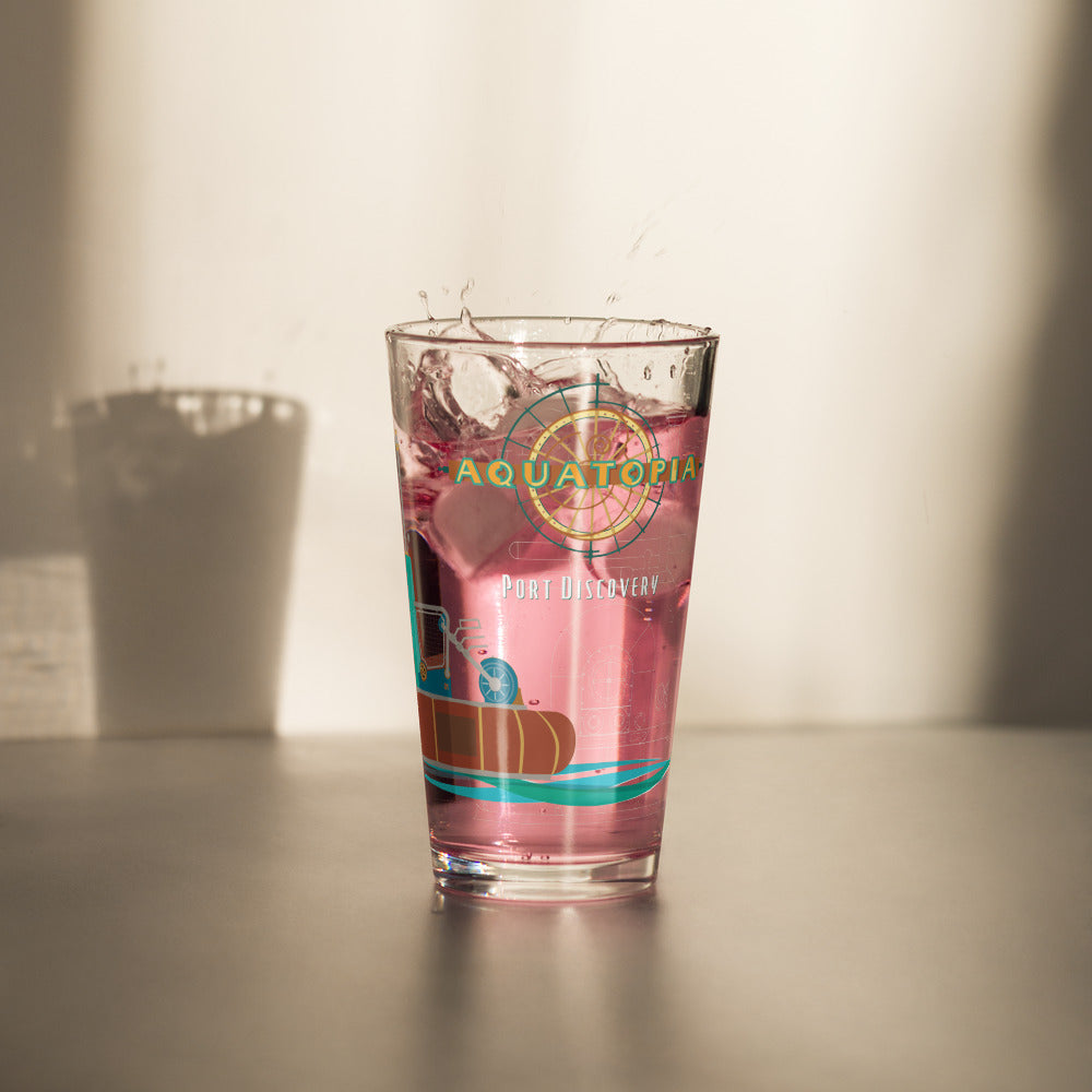 TDS PORT DISCOVERY aquatopia Pint Glass