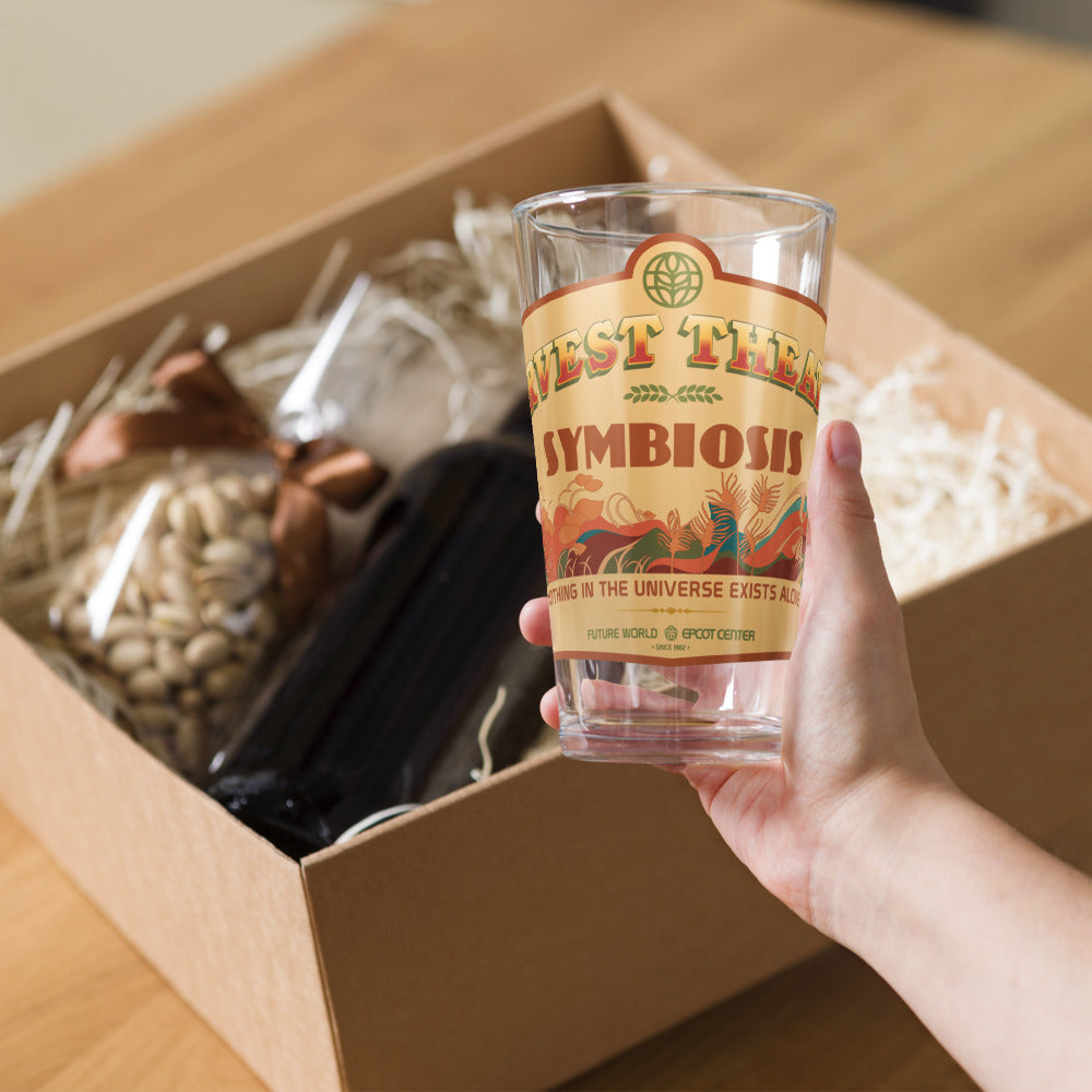 THE LAND harvest theater Pint Glass