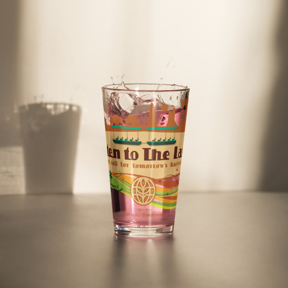 THE LAND listen to the land Pint Glass