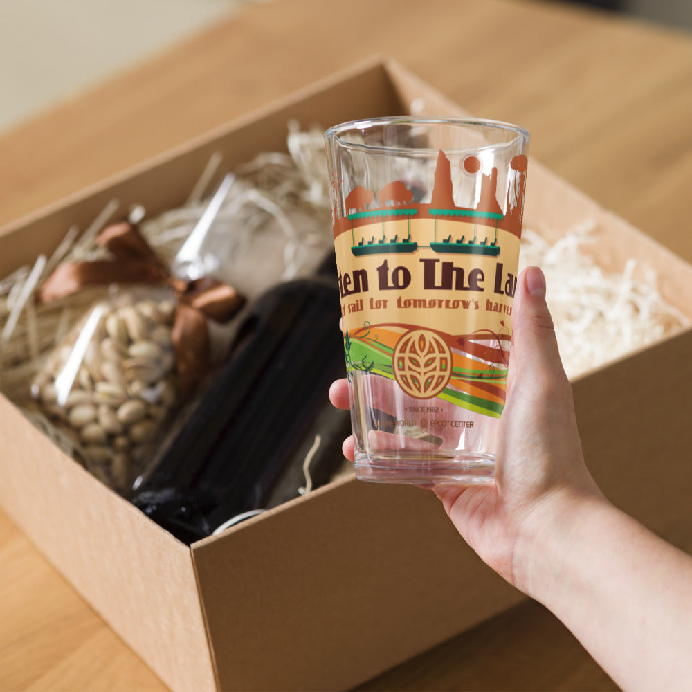 THE LAND listen to the land Pint Glass